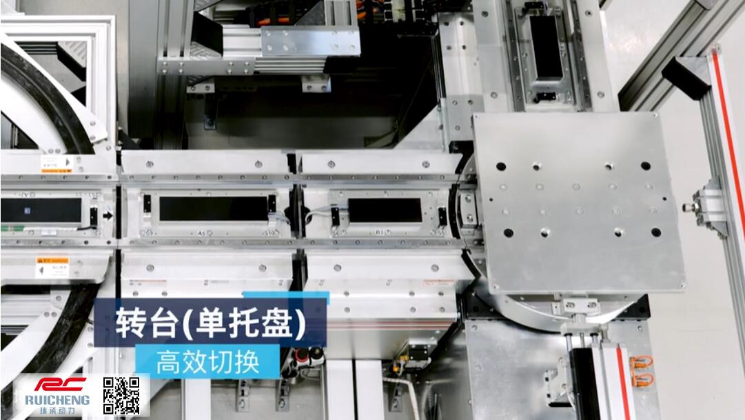 博世力士樂 _ FTS柔性輸送系統(tǒng)6大模塊設(shè)計(jì)：5. 轉(zhuǎn)臺(tái)（單托盤）